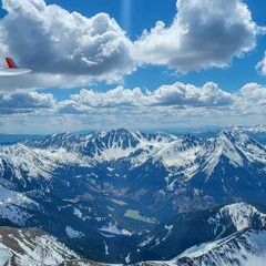 Flugwegposition um 12:15:51: Aufgenommen in der Nähe von Treglwang, Österreich in 2413 Meter